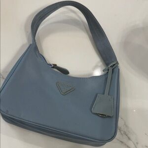 Prada Light Blue Shoulder Bag